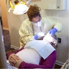 Cherry Hill Dentist working on patient